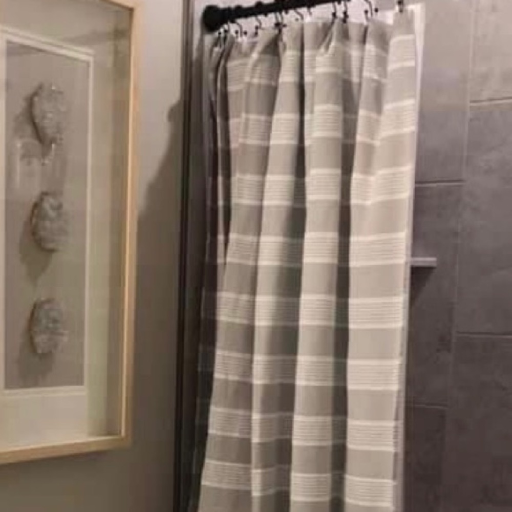 Vera Wang Shower Curtain - used in guest bath